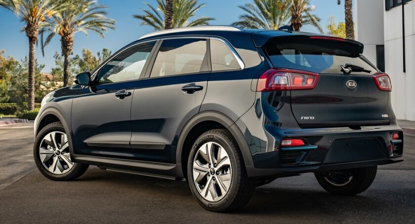 2020 Kia Niro EV 239 Miles In A Family Electric The San Diego Union 