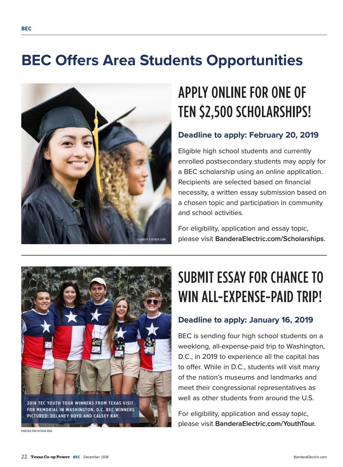 Bandera Electric Texas Coop Power December 2018 By Bandera Electric Bandera Electric Texas Coop Power December 2018 By Bandera Electric