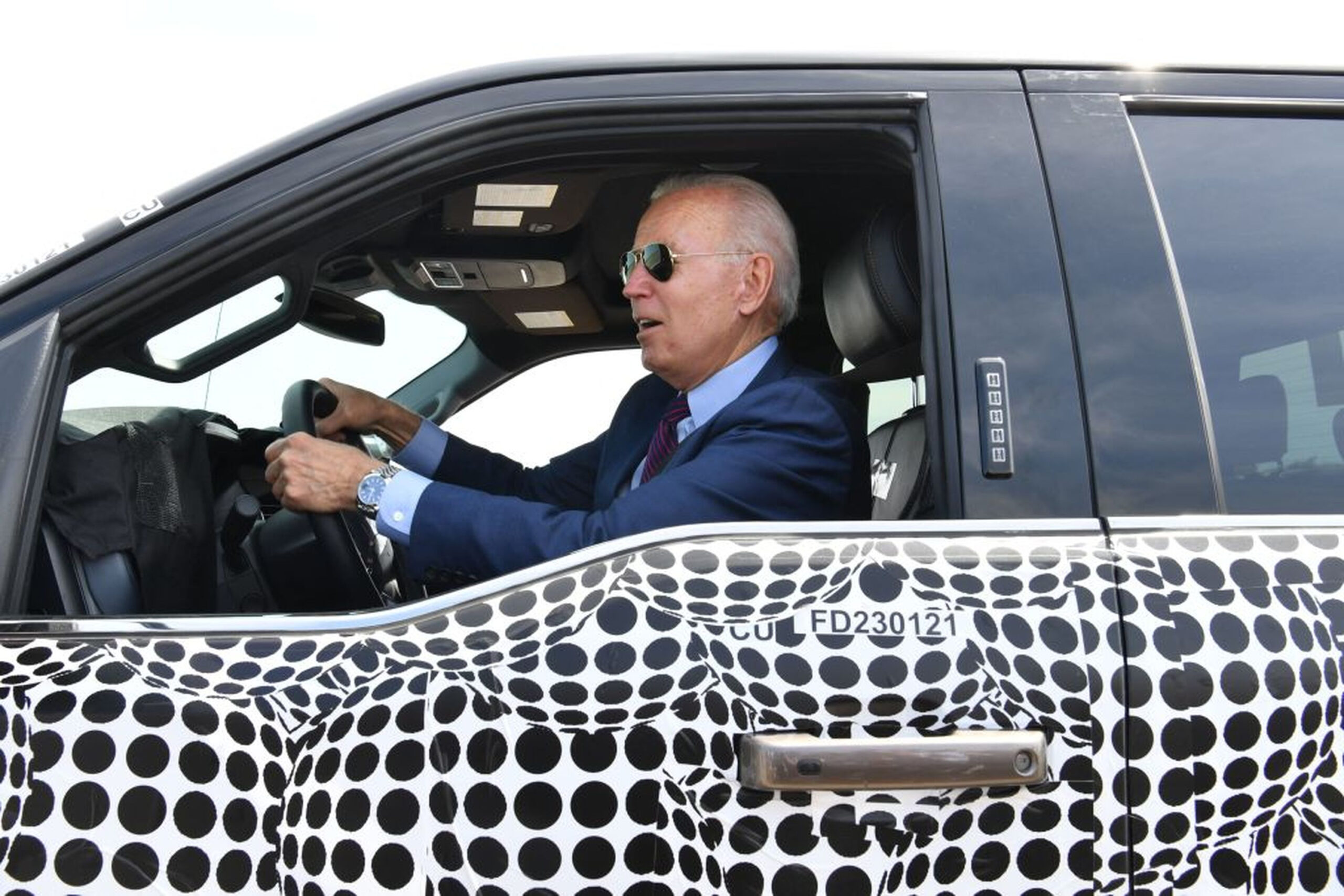 Ford S Electric F 150 Lightning Revealed Early At Biden Speech Tech Ford s Electric F 150 Lightning Revealed Early At Biden Speech Tech