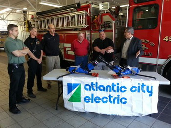 Atlantic City Electric Donates 26K Worth Of Firefighting Equipment To 