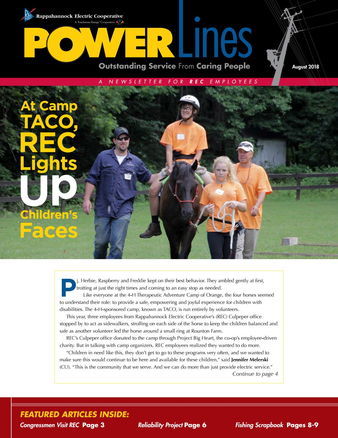 August 2018 PowerLines By Rappahannock Electric Cooperative Issuu August 2018 PowerLines By Rappahannock Electric Cooperative Issuu