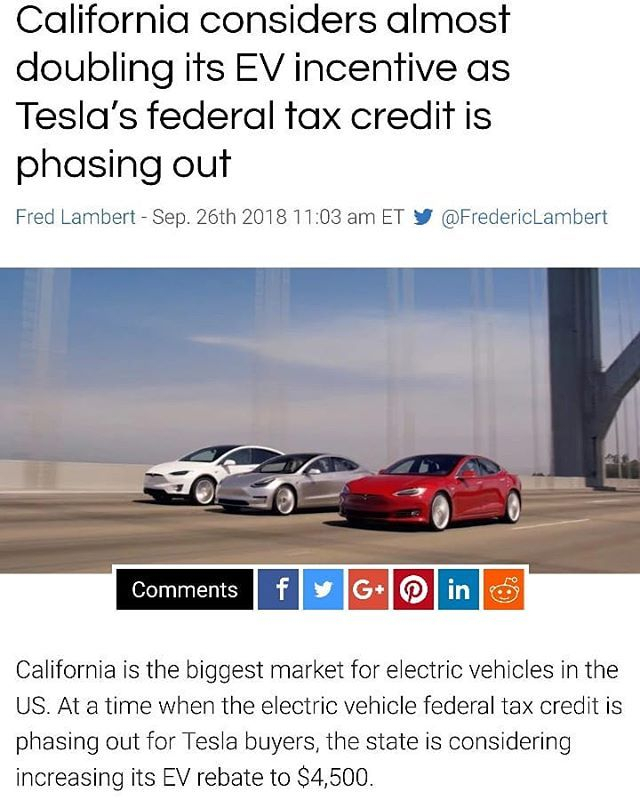 Best Rebates On Electric Vehicles In California