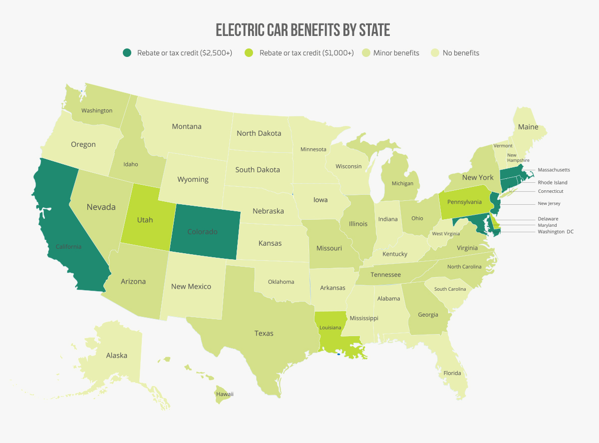 States With Electric Car Rebates