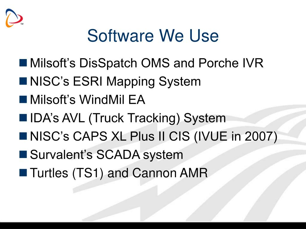 PPT OMS And AMR MultiSpeak Interface At San Bernard Electric Coop PPT OMS And AMR MultiSpeak Interface At San Bernard Electric Coop