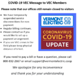 Updates Vermont Electric Coop