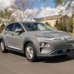 2019 Hyundai Kona Electric Front Three Quarter In Motion 06 Motor