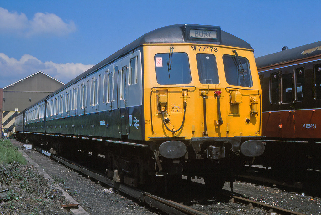 Class 504 Manchester Bury EMU M77173 M65452 Bury Elect Flickr
