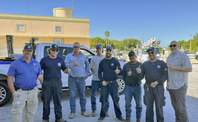 FLORIDA KEYS POWER WORKERS DEPLOYED TO ASSIST AREAS RAVAGED BY 