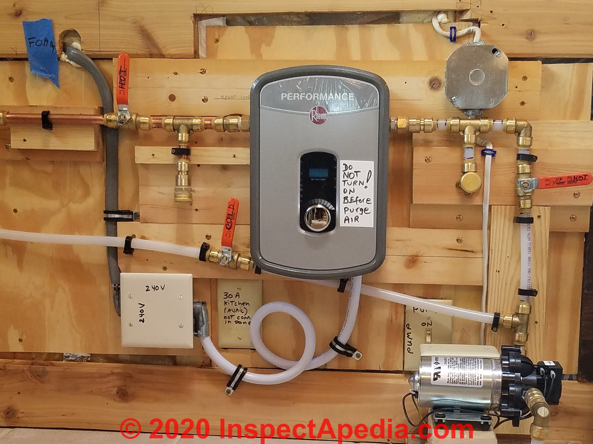 Installing Rheem Tankless Water Heater Installing Rheem Tankless Water Heater