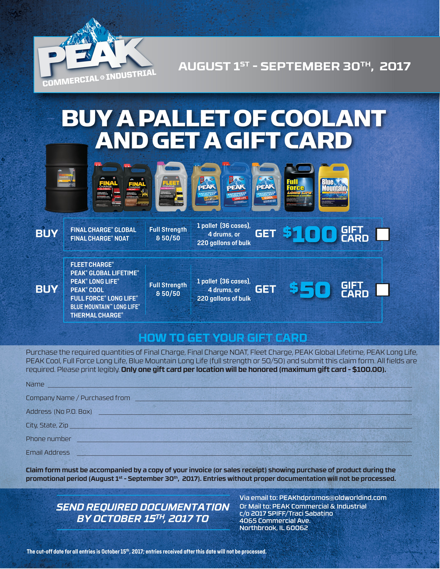 PEAK C I PEAK 2017 C I Pallet Rebate Page 1 Created With Publitas PEAK C I PEAK 2017 C I Pallet Rebate Page 1 Created With Publitas