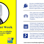 Public Power Week Highlights EV Charger Rebates