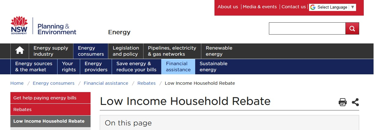 Resourcesandenergy Nsw Gov Au Apply For The Low Income Household Rebate Resourcesandenergy nsw gov au Apply For The Low Income Household Rebate